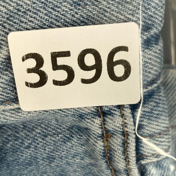 Madewell‎ Denim Sz 25 The 90s Straight Jean Hazelfern Wash Shadow-Panel Edition - Picture 12 of 12